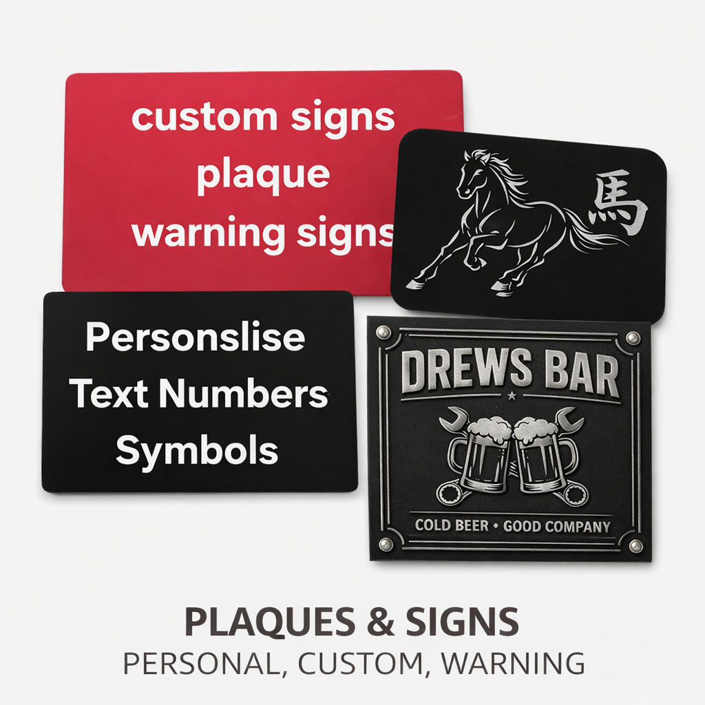 Customised Signs and Plaques