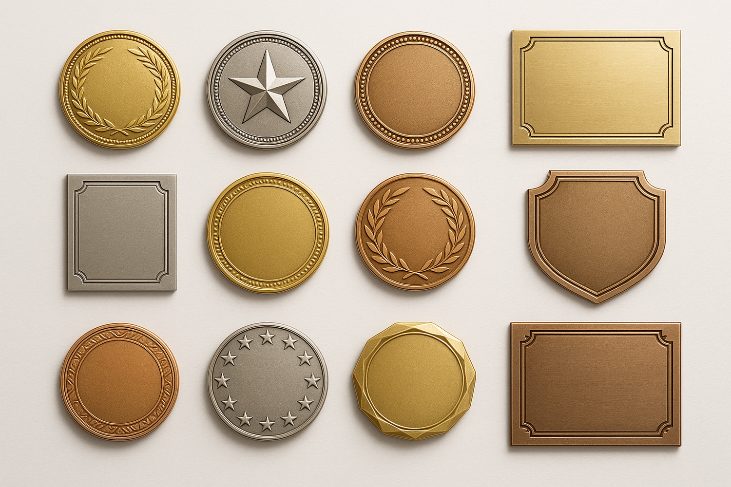 Coins Badges Plaques