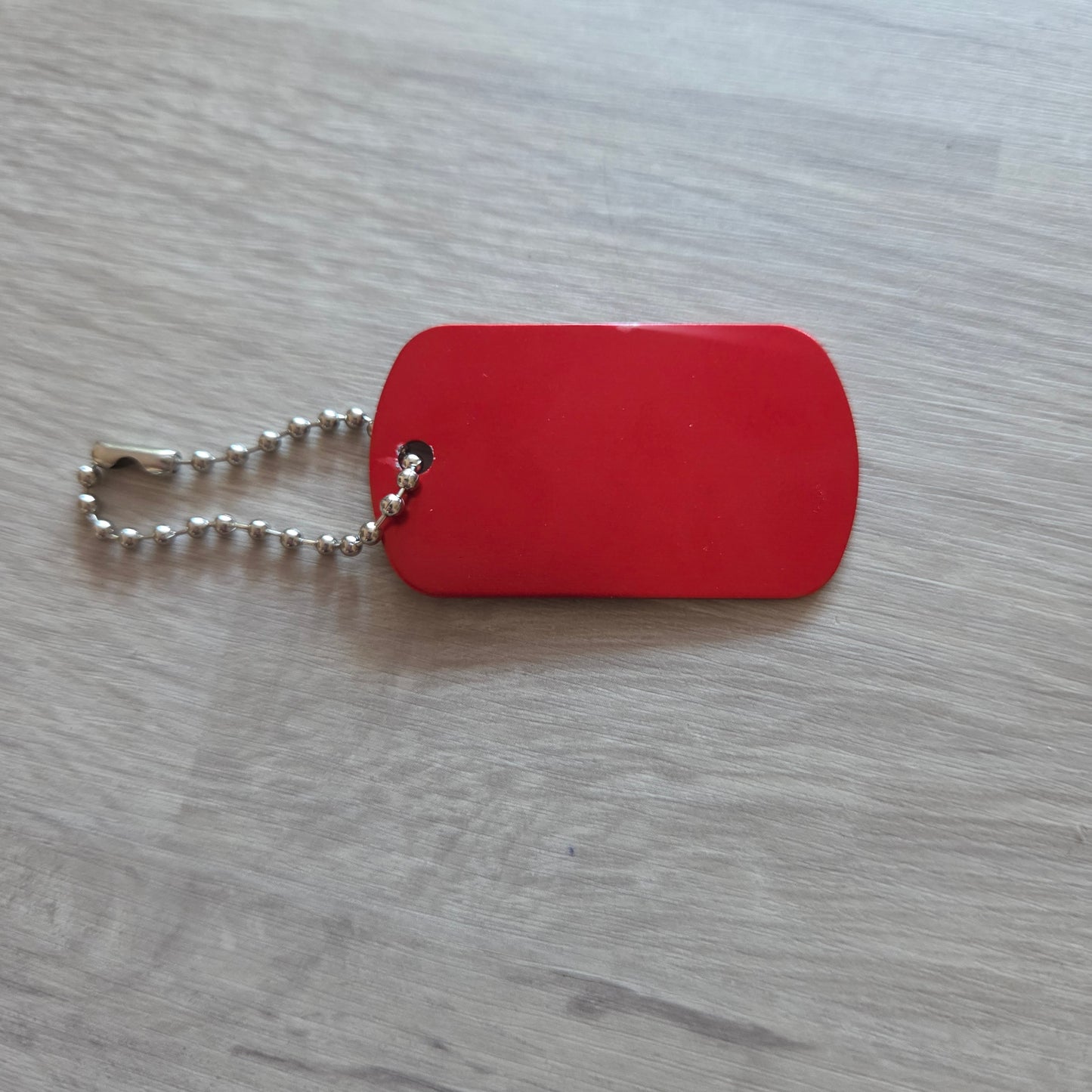 Personalised Alert ID Tag-Ring Necklace or Bag Tag- Emergency ID Tag