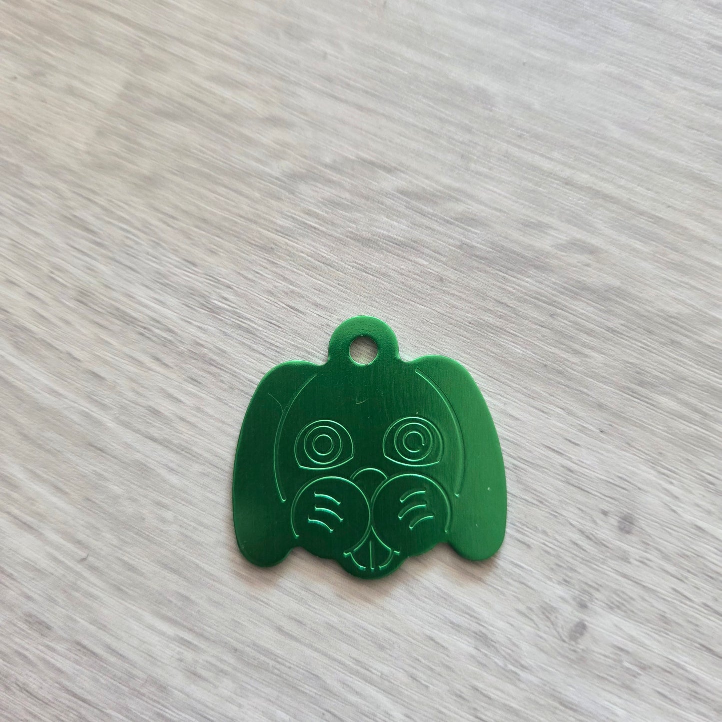 Lost Pet ID Tags Personalised Multi-coloured Dog Shaped Tags