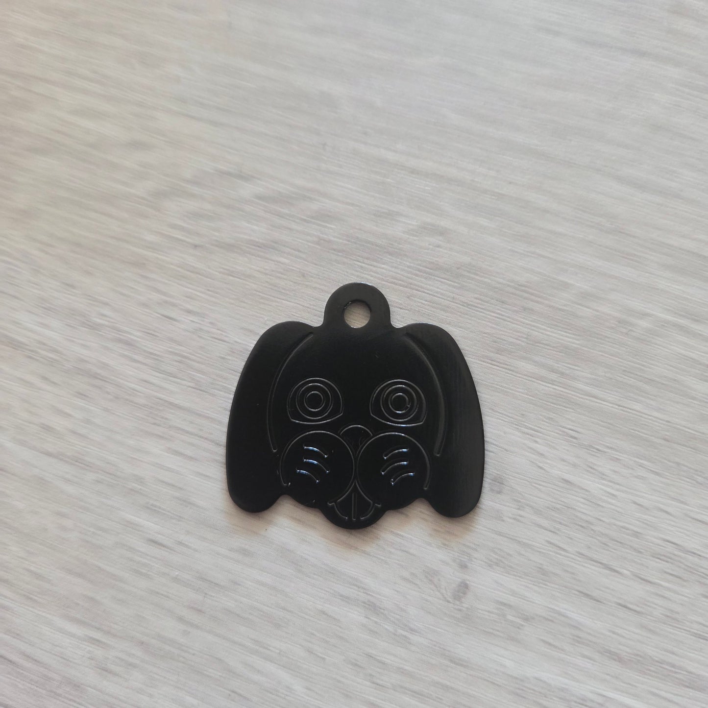 Lost Pet ID Tags Personalised Multi-coloured Dog Shaped Tags