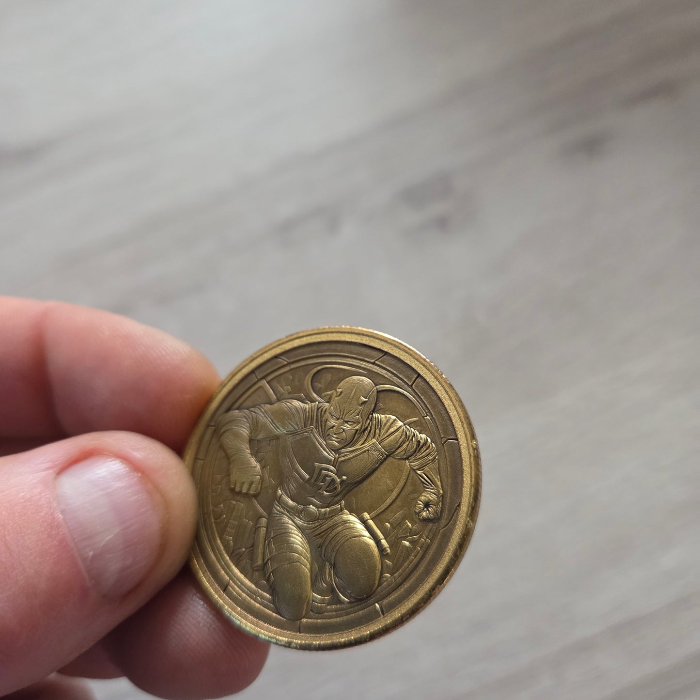 Marvels Character Daredevil Brass Coin